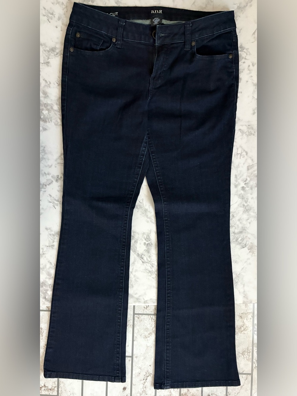 Women's Dark Blue Boot Cut Jeans